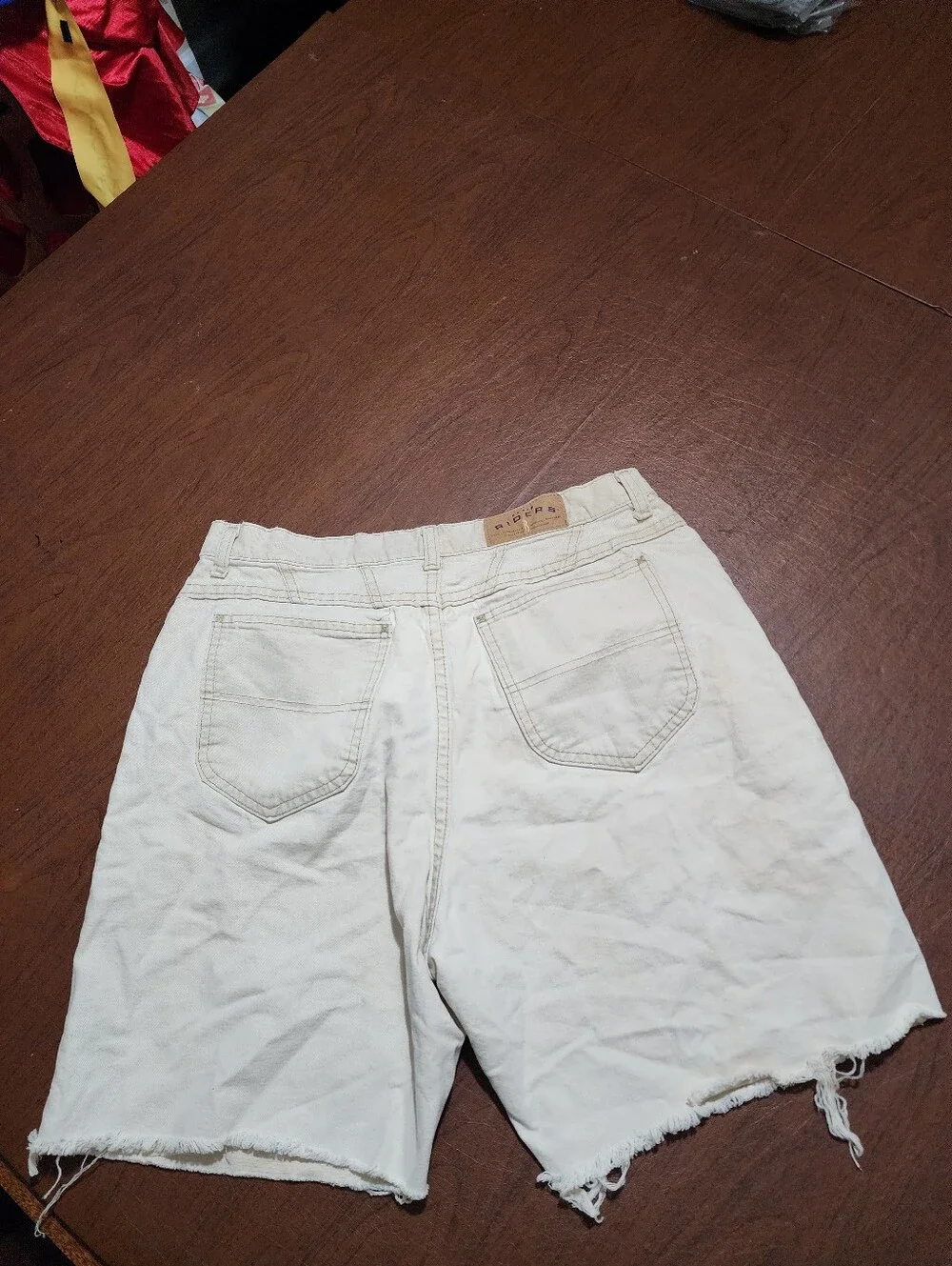 Denim Riders cream vanilla